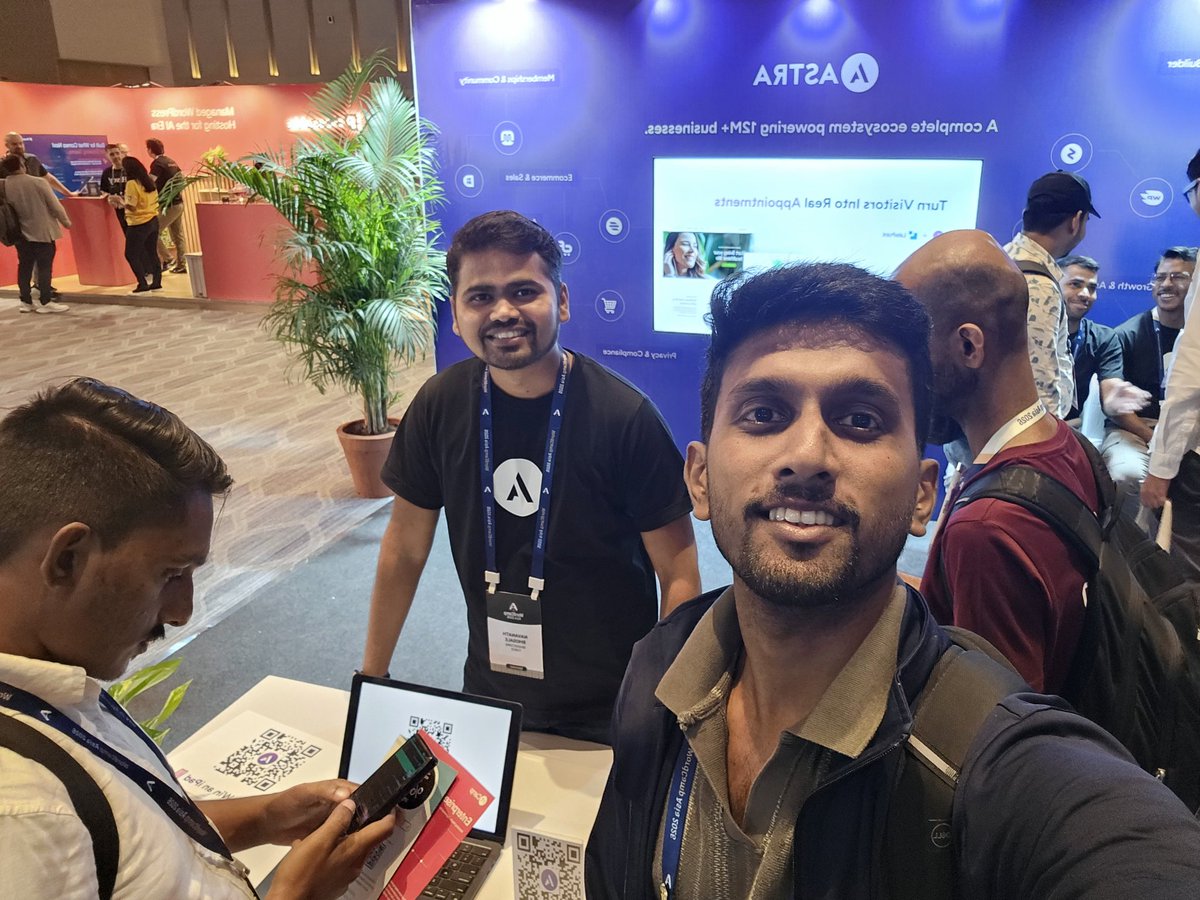 AbidKkr's tweet photo. I’m at the @AstraWP booth at WordCamp Asia! Loving the swag and the vibes 🎉
#AstraWP #WordCampAsia https://t.co/26sMsVlM3z