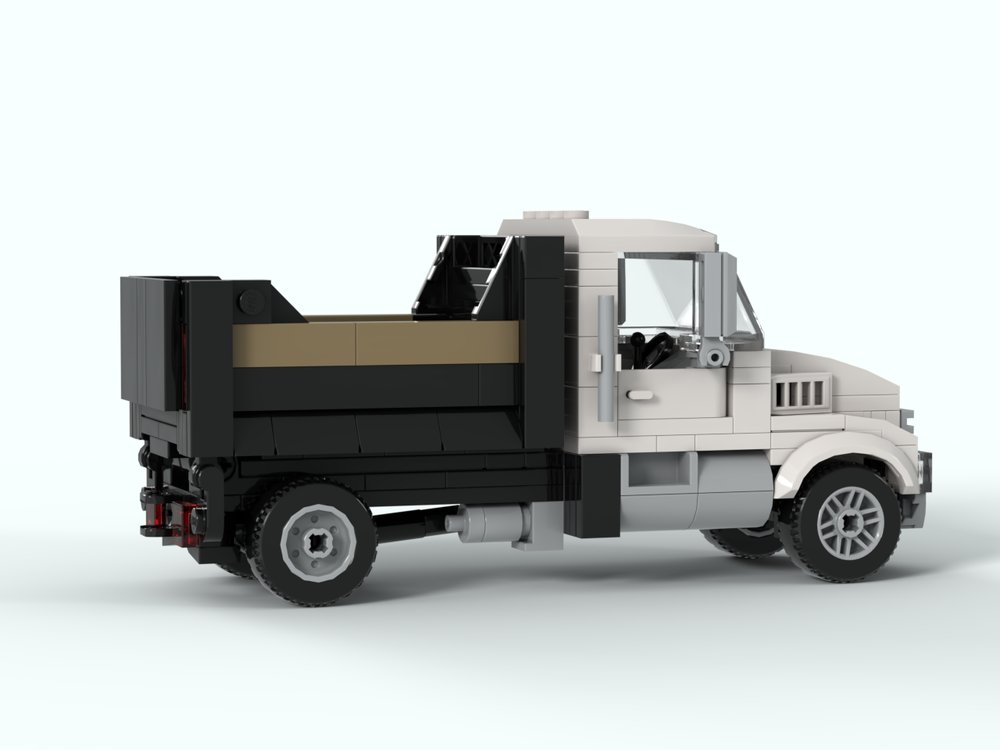 Rebrickable's tweet image. Single Axle Dump Truck (City Scale) by Northwoods reb.li/m/258425?spot=… #lego #rebrickable #legomoc