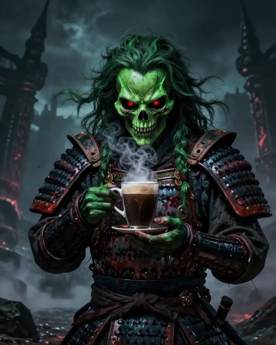 Green Skull tweet media