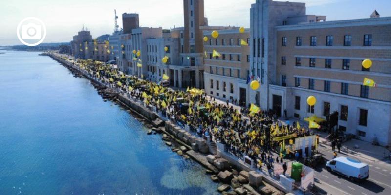 lAttacco's tweet image. Piano Marshall da 200 milioni per agricoltura pugliese, Coldiretti in piazza con migliaia di agricoltori #REGIONEPUGLIA #AGRICOLTURA #RISORSE #MADEINITALY #COLDIRETTIPUGLIA tinyurl.com/2dml7b36