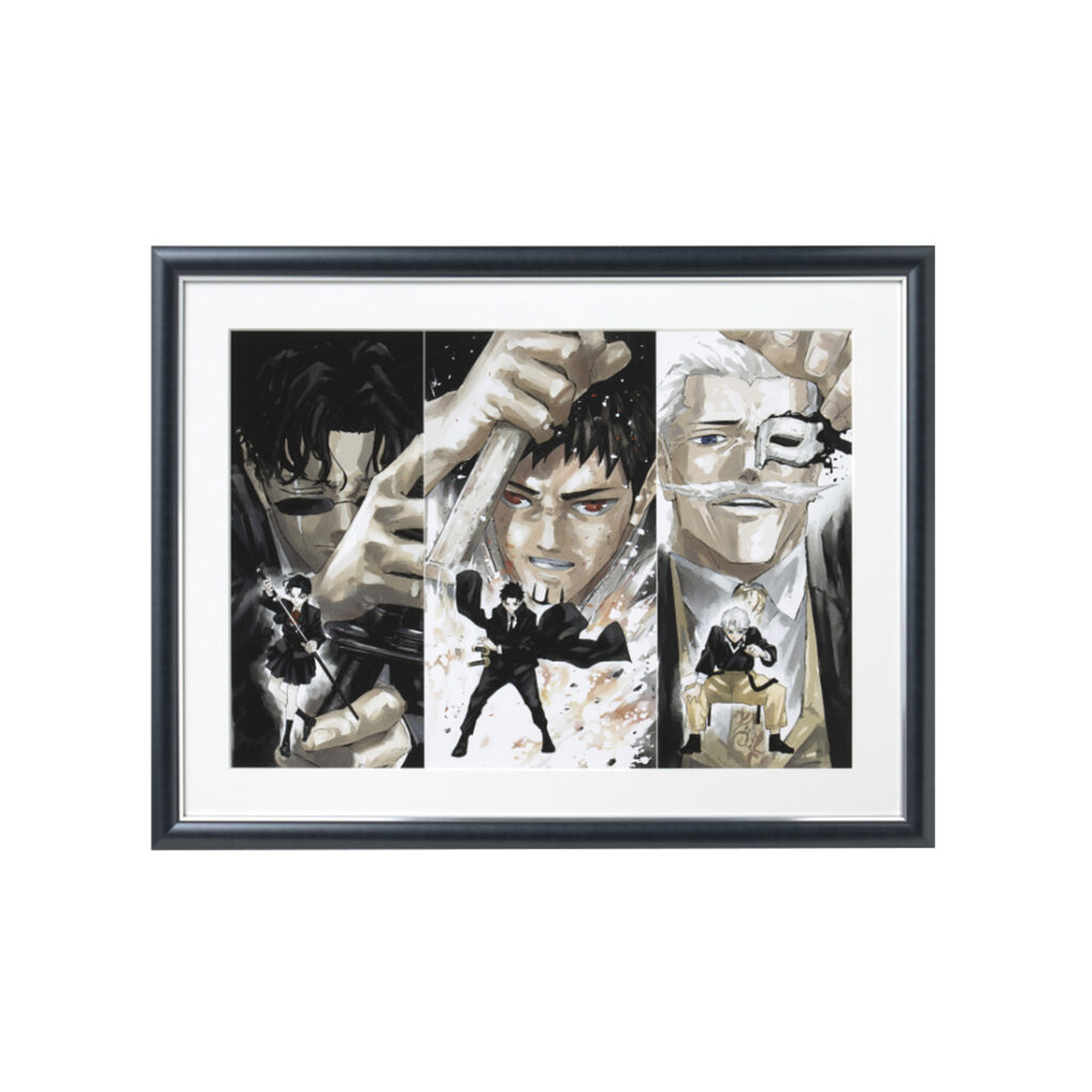 THEジャンプショップにて5月15日よりカグラバチの複製原画が発売