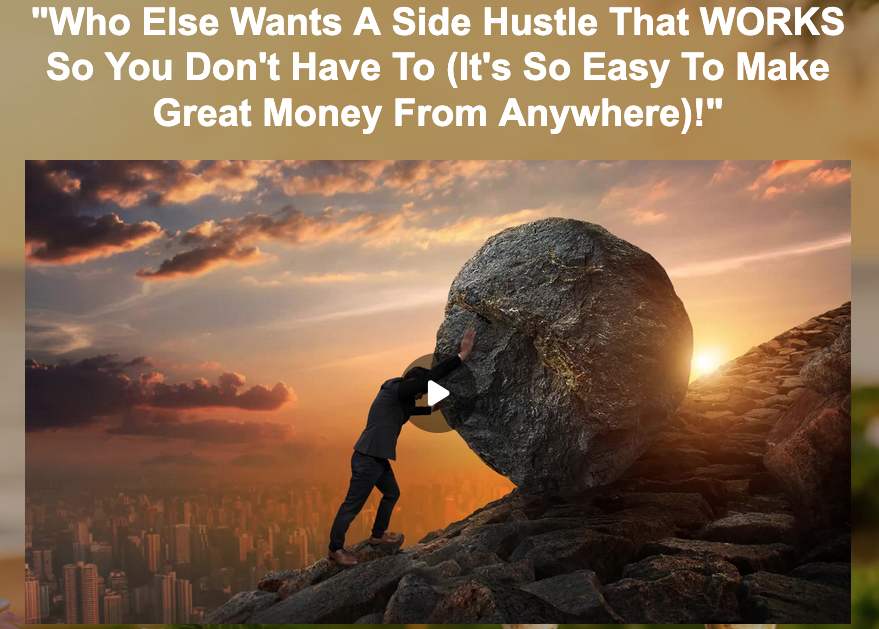 eezypeezy's tweet photo. Are you looking for a Side Hustle easy to manage, attracting prospects 24/7 while you sleep? - It is here for you! Watch the video! =>  https://t.co/ZiDpxvDYHE