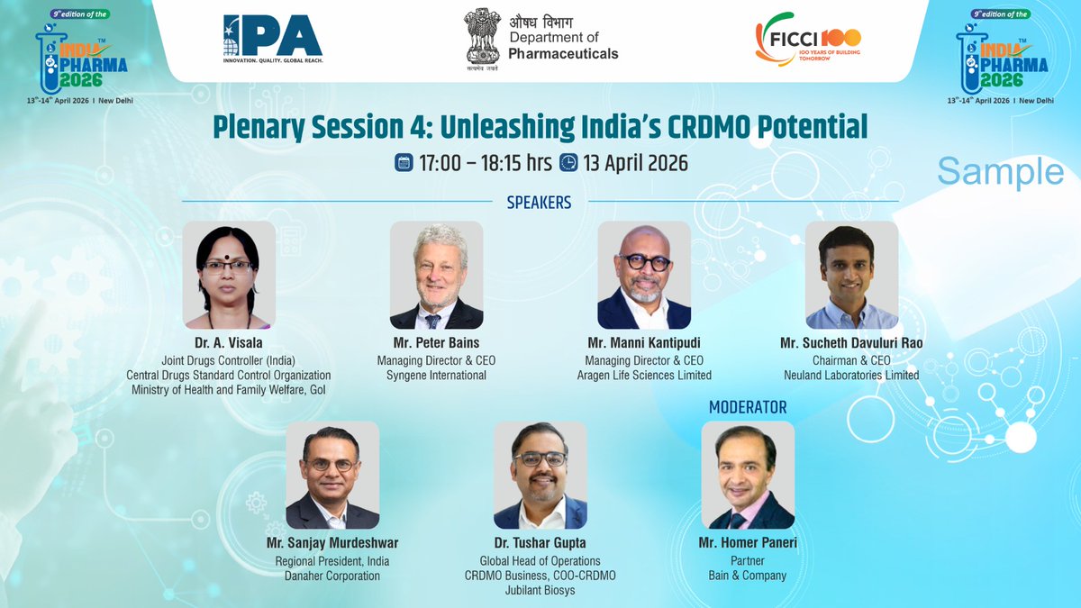 India Pharma 2026 tweet media