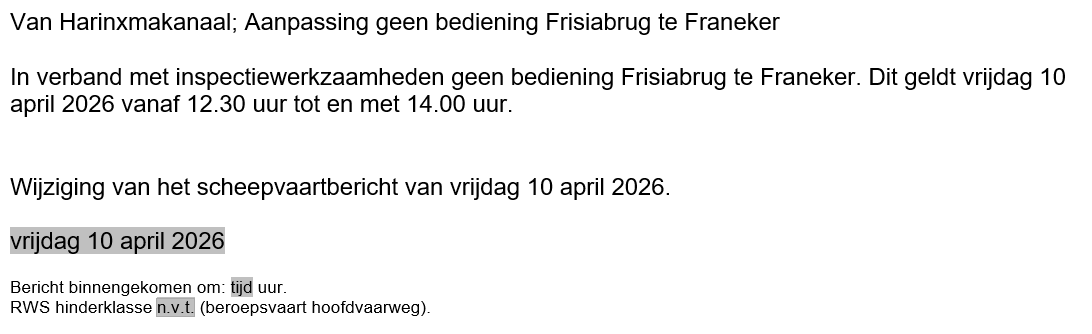 Scheepvaart Fryslân tweet media