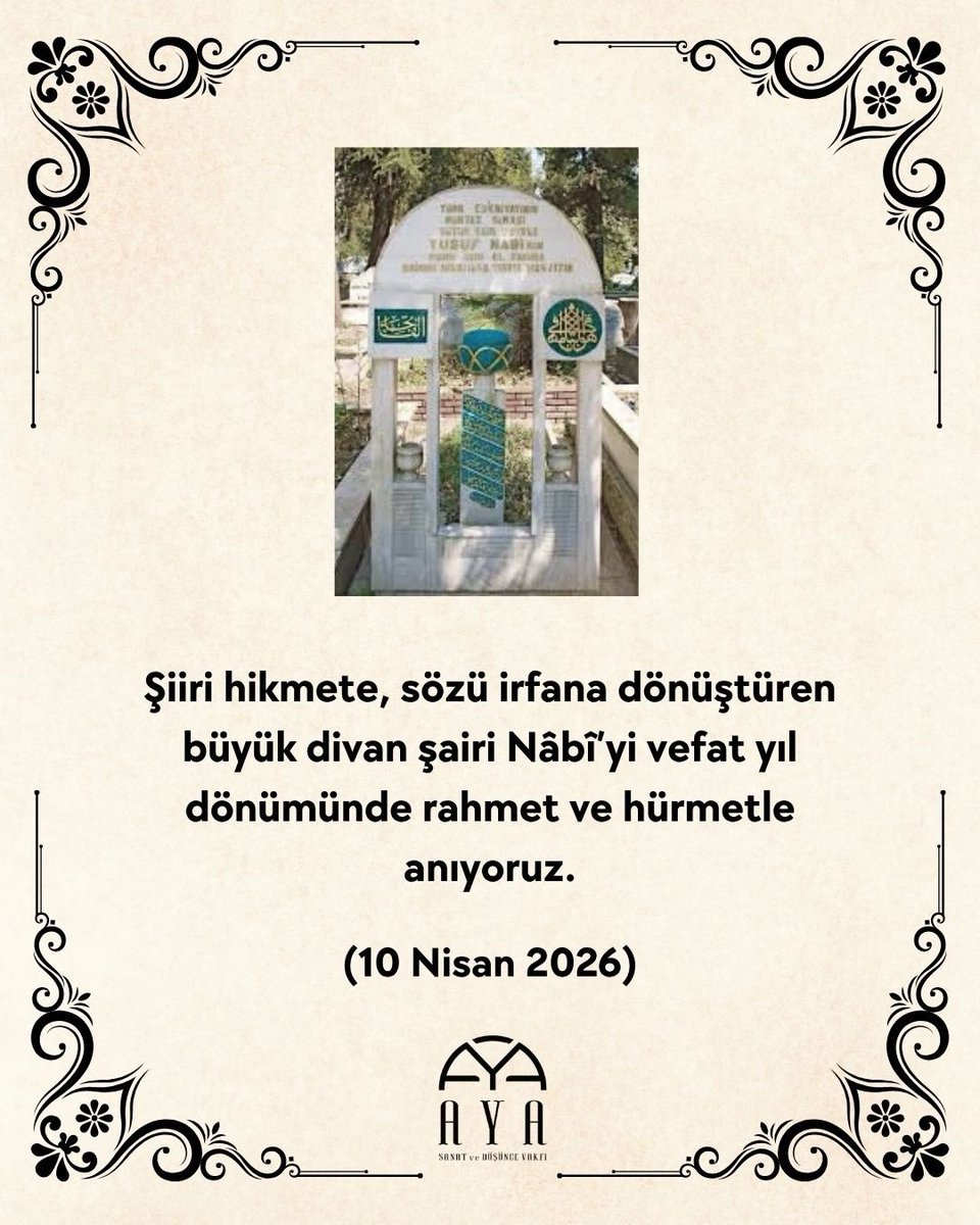 AYA Sanat ve Düşünce Vakfı tweet media