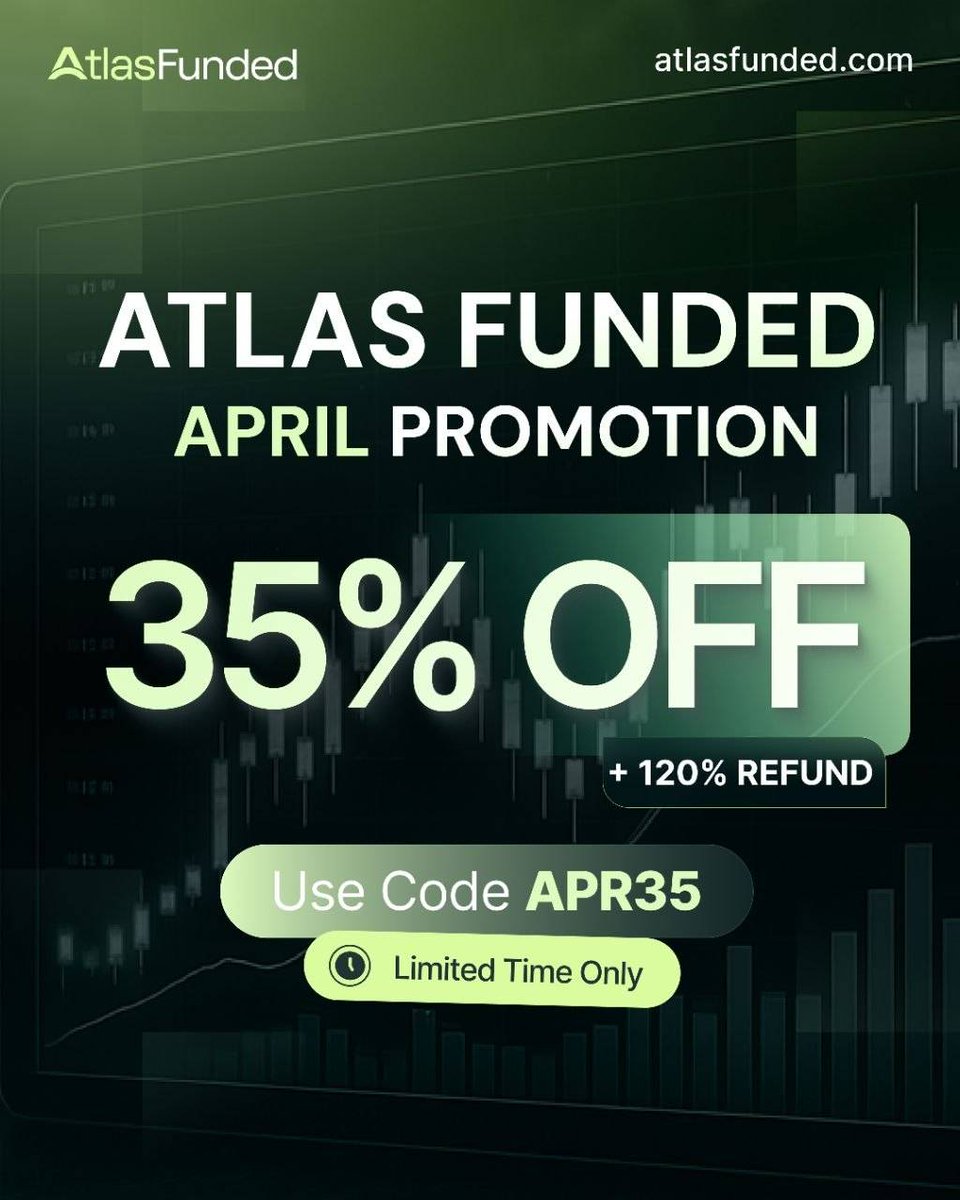 April just got hotter!🔥

AtlasFunded is giving you 35% OFF + 120% REFUND.

Use code APR35 before time runs out.⏳

Get funded for less!

atlasfunded.com/?afmc=45a