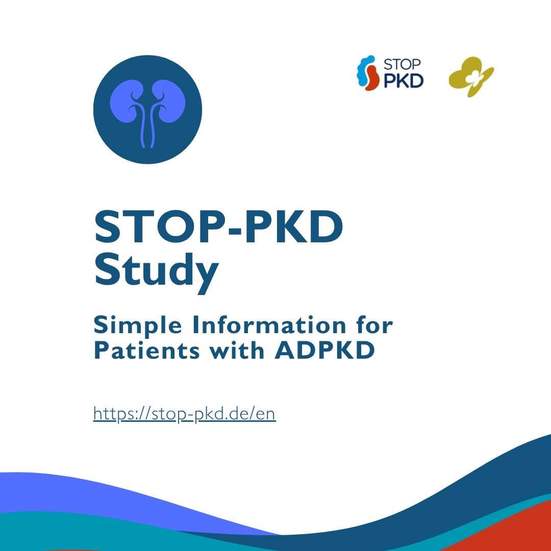 PKD_Int's tweet image. 🧵🧪 Important recruitment update on the STOP-PKD study (1/6)
We are very pleased to share a significant update on the #STOP-PKD study, an important European research initiative for people living with #ADPKD.