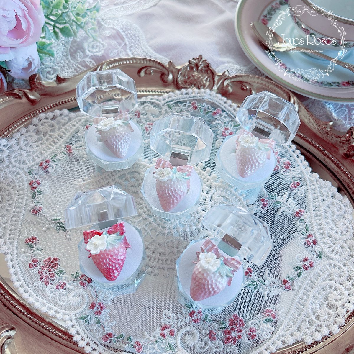 Sa_e_sweets's tweet photo. 🍓Ruban Fraisesシリーズ
アイテム
 イヤリング
 ピアス
 ネックレス
 リング

カラー詳細はツリーにて

#カワスタ 4/11〜4/24出展予定 https://t.co/Gvd1CosJKE
