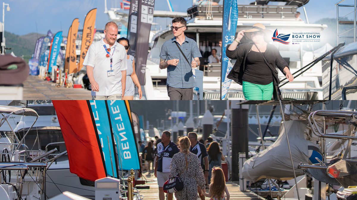 Thaiintboatshow's tweet image. Thailand International Boat Show A Luxury Lifestyle Event 2027
076600225
info@thailandinternationalboatshow.com thailandinternationalboatshow.com
#TIBS #thailandinternationalboatshow2027 #thailandinternationalboatshow #boat #boatshow #Phuket #thailand #phuketthailand #yacht #yachtcharter