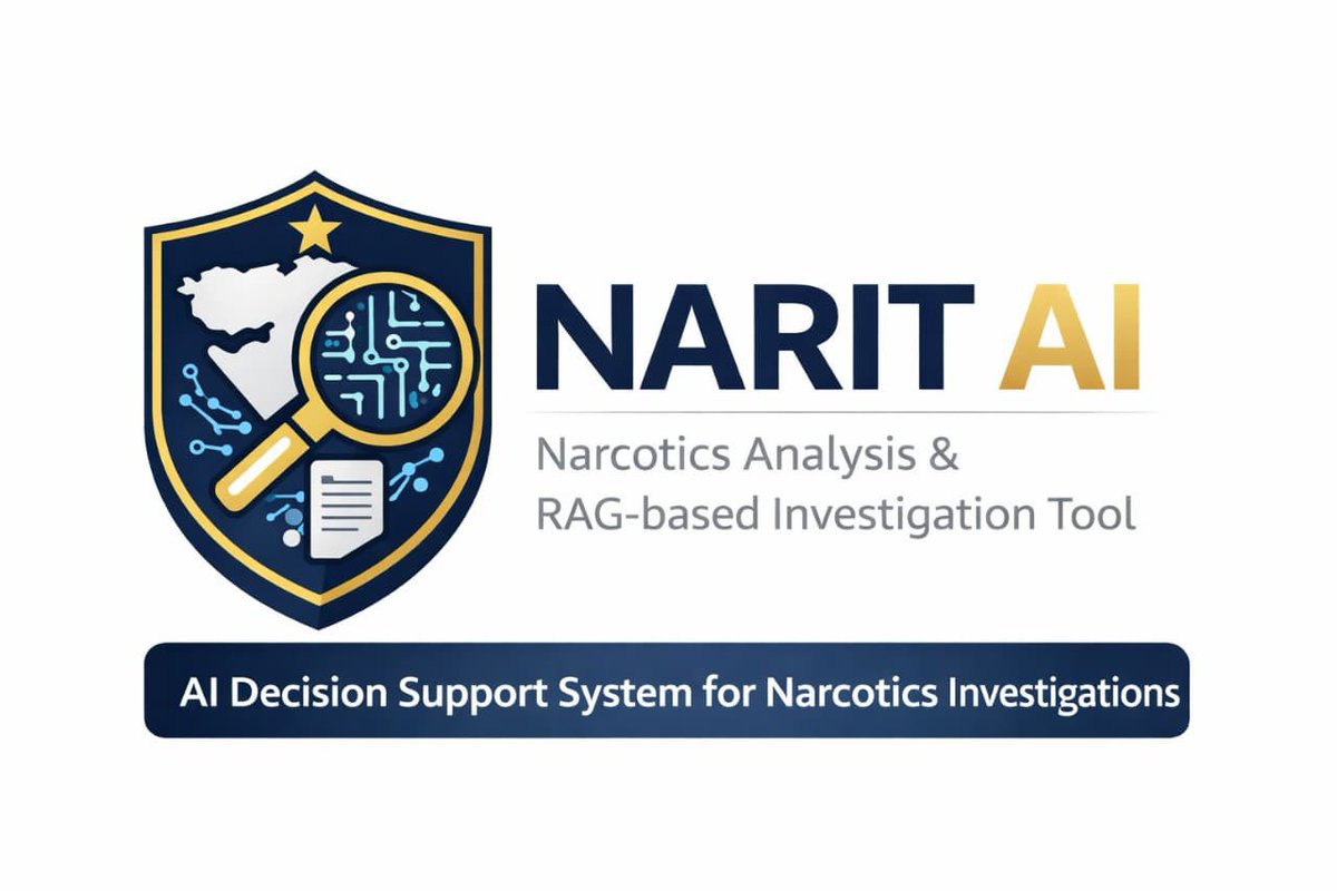 sanghaviharsh's tweet image. Gujarat Police takes a tech leap in the fight against narcotics.

Introducing NARIT AI, India’s first AI-powered tool to strengthen NDPS investigations and prosecutions. From FIR analysis to legal guidance, evidence checklists to predicting defence arguments, it ensures sharper,
