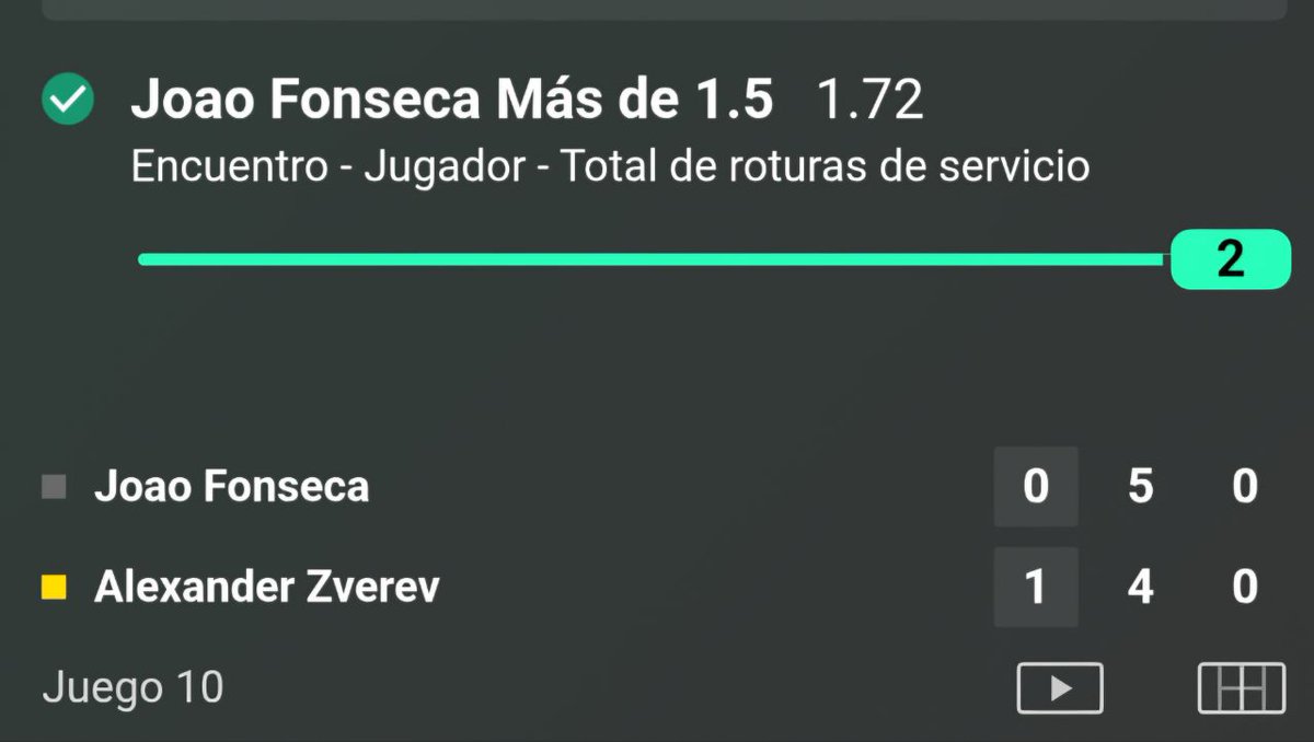 Apuestas de Tenis tweet media