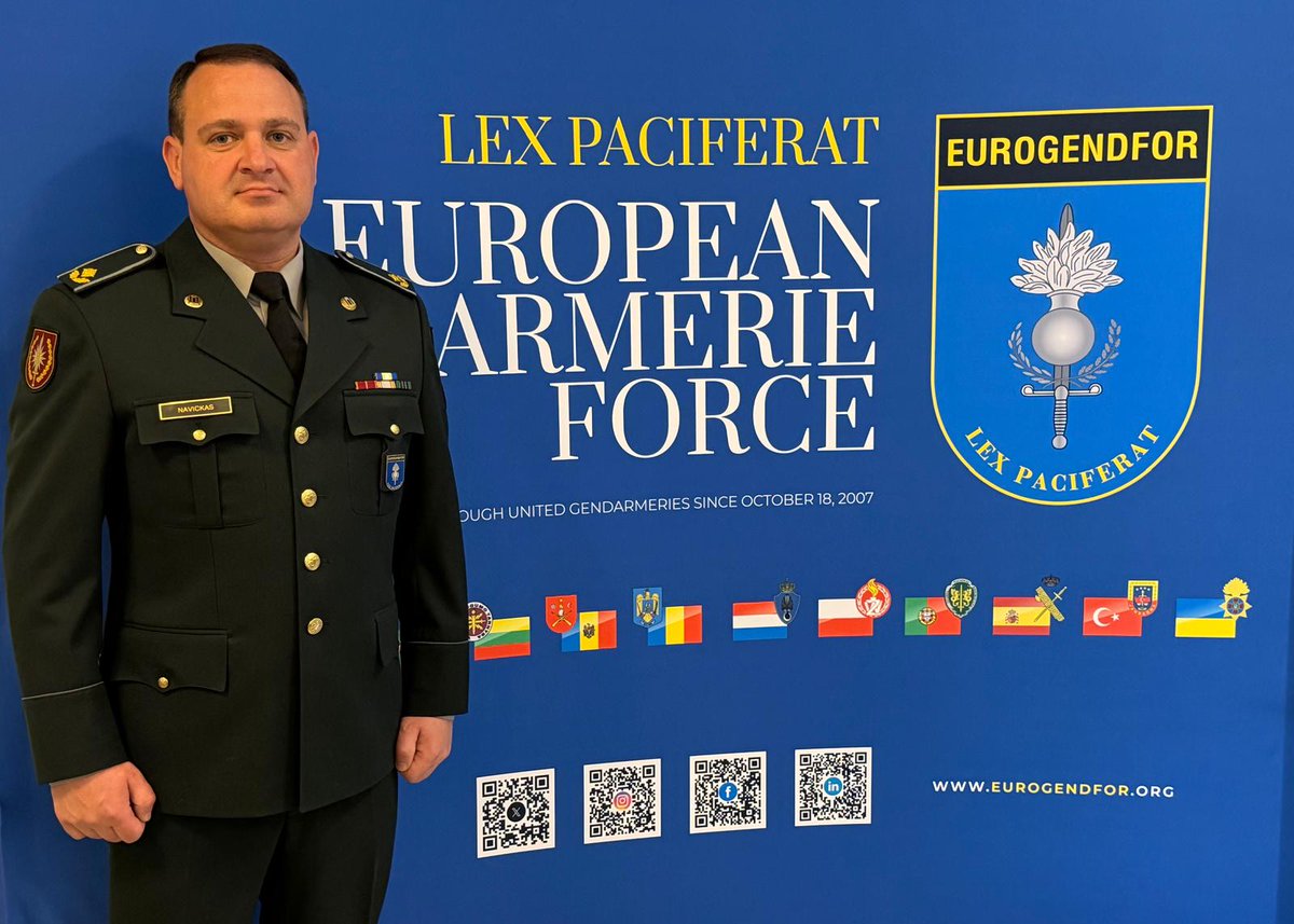 The European Gendarmerie Force tweet media