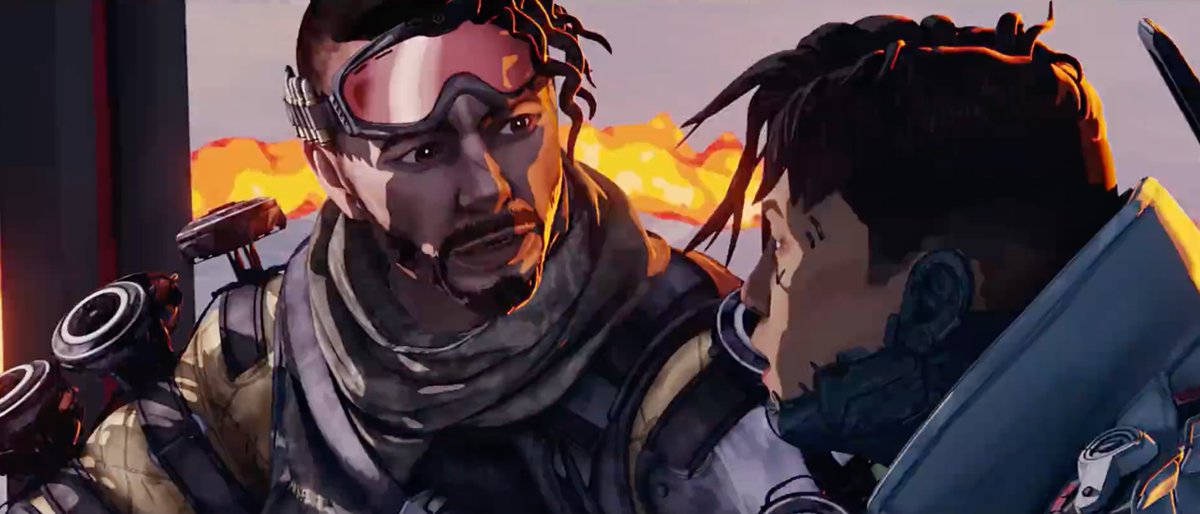 Ahiru2Touhei's tweet image. シーズン3メルトダウントレーラーのミラージュ
ほんと表情豊かで大好き
#ApexLegends #APEX  クリプト