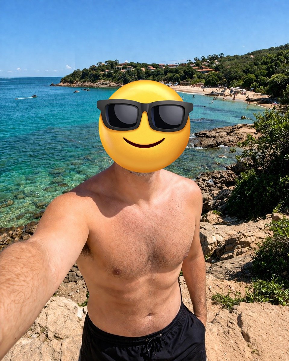 Só porque fiquei gostoso.