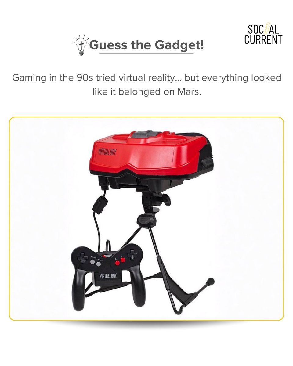 SocialCurrentIN's tweet photo. Can you guess what is this🤔
Drop your guesses in the comments 📷

#guessthegadget #socialcurrent #guess #tech #trending #explore https://t.co/JbMfMwIg7m
