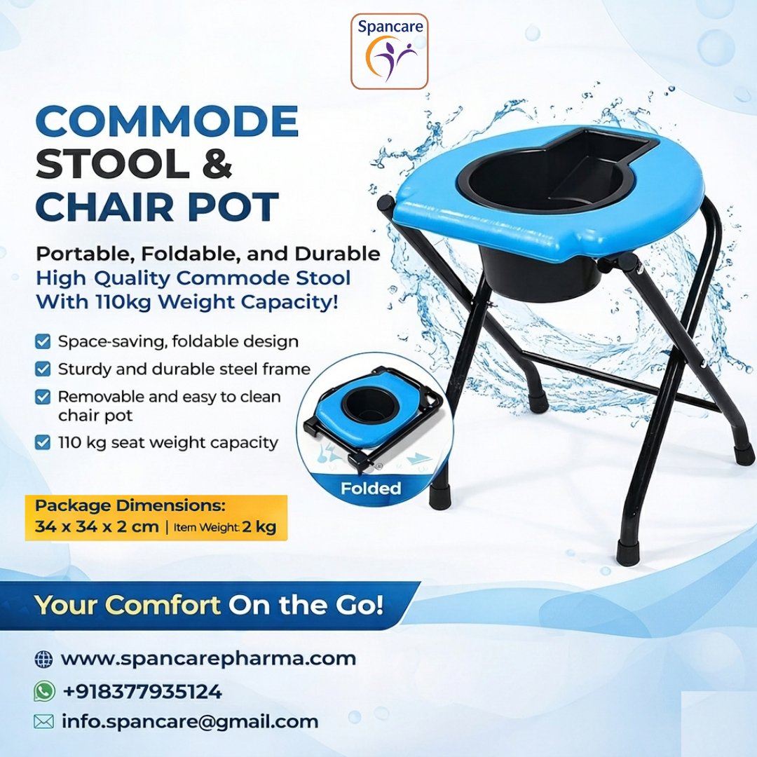 SAINIMEDICOS's tweet image. Comfort, convenience, and care—anytime, anywhere.

🌐 spancarepharma.com
📞 +91 8377935124
📧 info.spancare@gmail.com

#Spancare, #CommodeChair, #MedicalEquipment, #HomeCare, #PatientCare, #ElderlyCare, #HealthcareProducts, #PortableToilet, #FoldableChair, #CareAtHome,