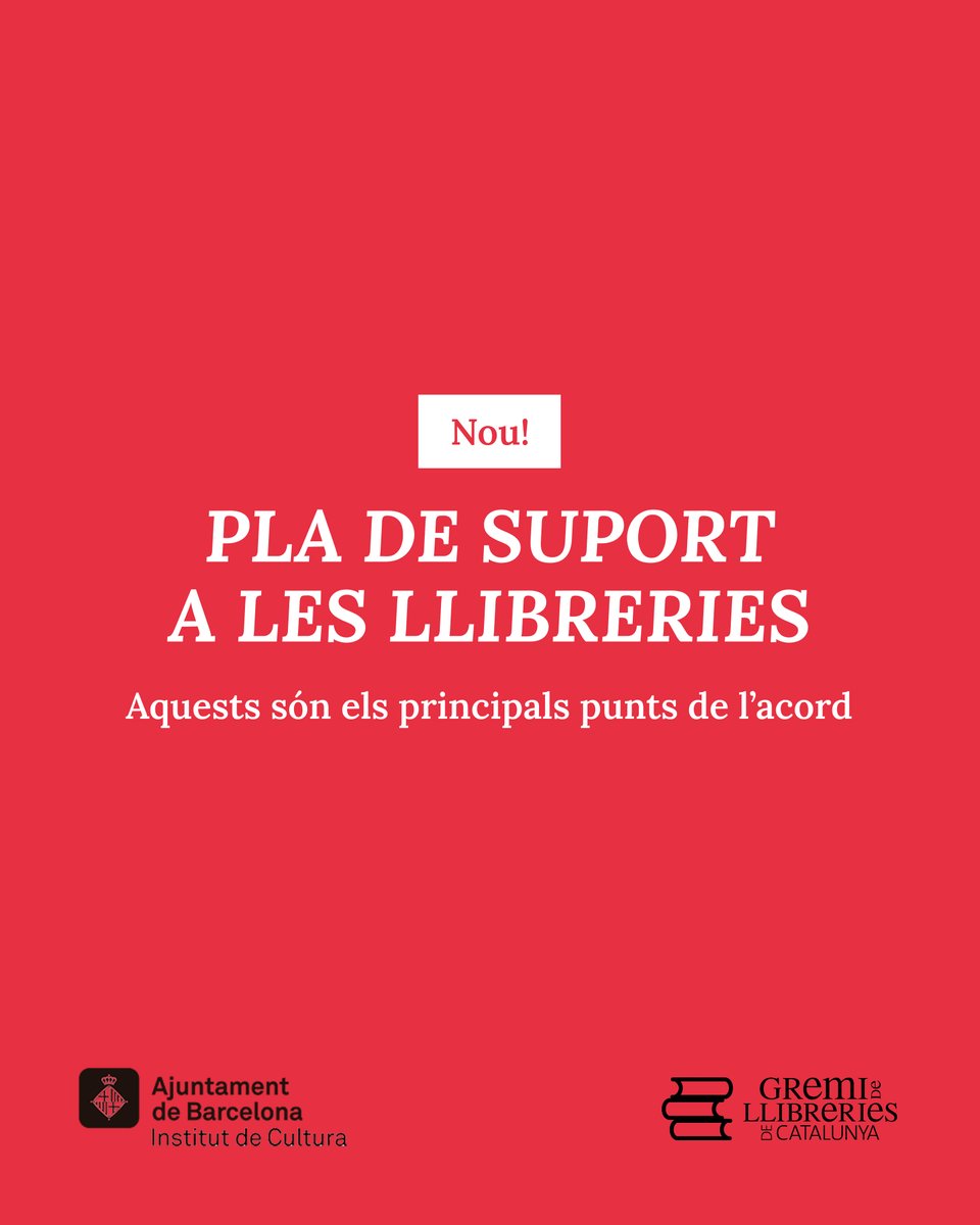 Gremi de Llibreries de Catalunya tweet media