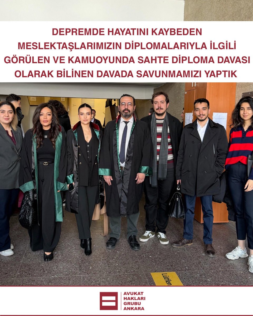 Avukat Hakları Grubu Ankara tweet media