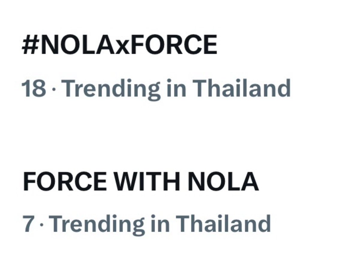 forceofficial_'s tweet image. แท็กและคีย์เวิร์ดติดเทรนด์เป็นที่เรียบร้อยแล้วค้าบบ พาฟอสสึ ไปอันดับสูงๆ กันน้าาา 🦊✨

FORCE WITH NOLA
#NOLAxFORCE