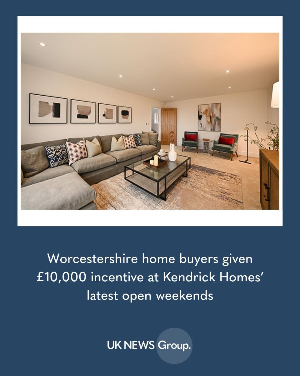 UKNewsGroup's tweet image. Worcestershire home buyers given £10,000 incentive at Kendrick Homes’ latest open weekends

Read more about it here -&amp;gt; shorturl.at/FtU20

-&amp;gt; @Dwarfio

-&amp;gt; #Housing #Property #HomeBuyers #OpenWeekend #UKNG #WestMidlands #Worcestershire