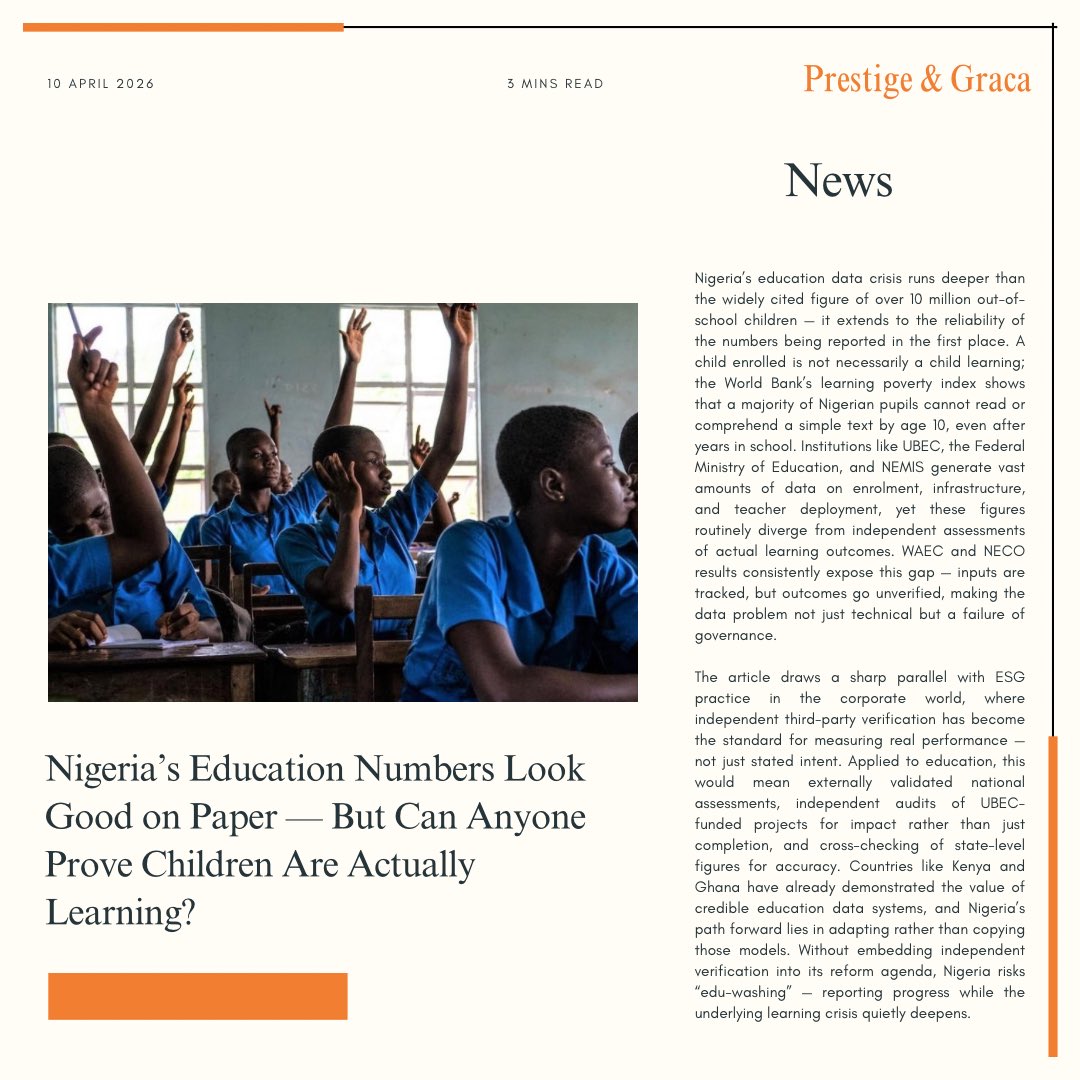 Prestige Africa Education Awards tweet media