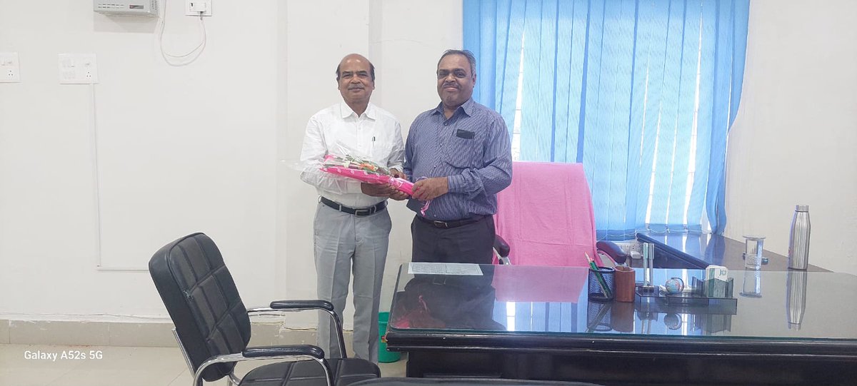 Heartiest congratulations to Prof. Hrusikesh Senapati on his esteemed appointment as the Vice-Chancellor of Vikram Dev University on 10.04.26.The faculty, staff, and students of Vikram Dev University convey their best wishes for his successful and inspiring tenure.🙏🙏🙏