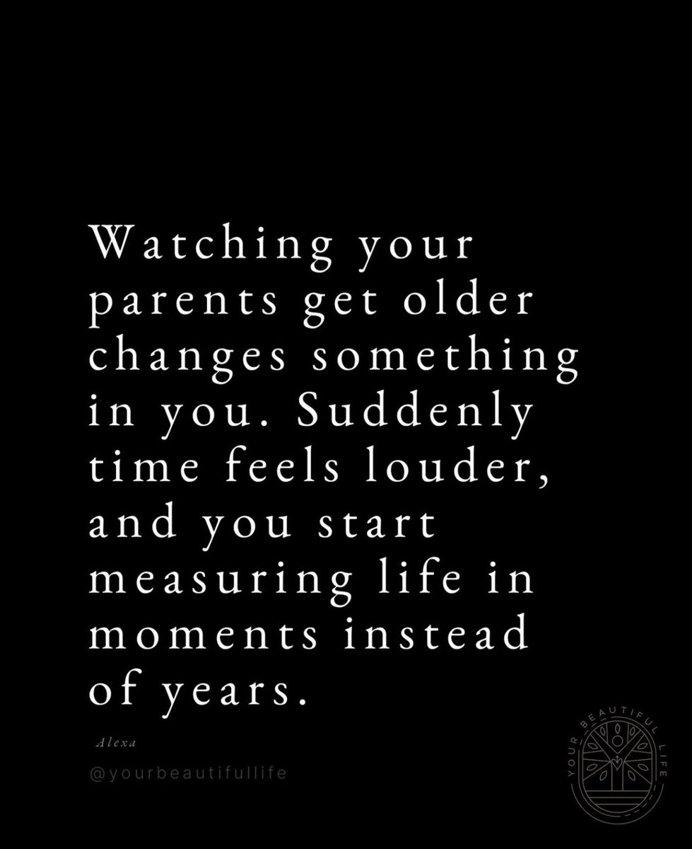 zjgalvan's tweet image. 💕❤️💕 It’s a  #FridayVibe and your daily dose of inspiration!
 
❤️ Watching our parents get older reminds us what truly matters.

❤️ Time feels different… so hold them close, cherish the moments, and love them out loud.

#FamilyFirst #CherishTheMoments #TimeIsPrecious