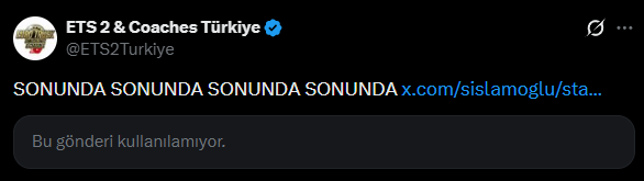 ETS 2 & Coaches Türkiye tweet media