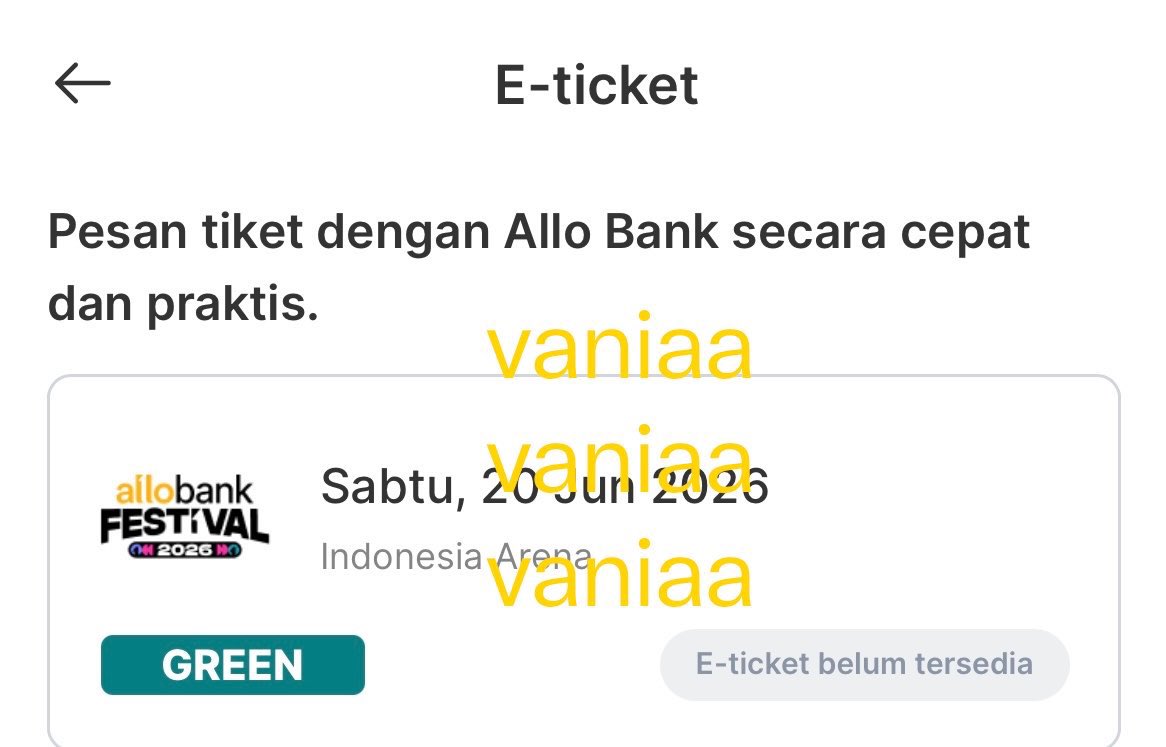 vaniaa 𝜗𝜚 ࣪˖ ִ || wts ticket cortis tweet media