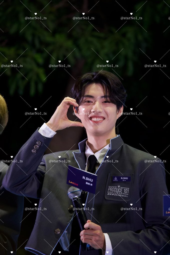 starNo1_ts's tweet photo. 西﨑柊くん🐶🤍🎶
#日プ新世界 #produce101japan新世界 #西﨑柊 https://t.co/w6mxoOjA72