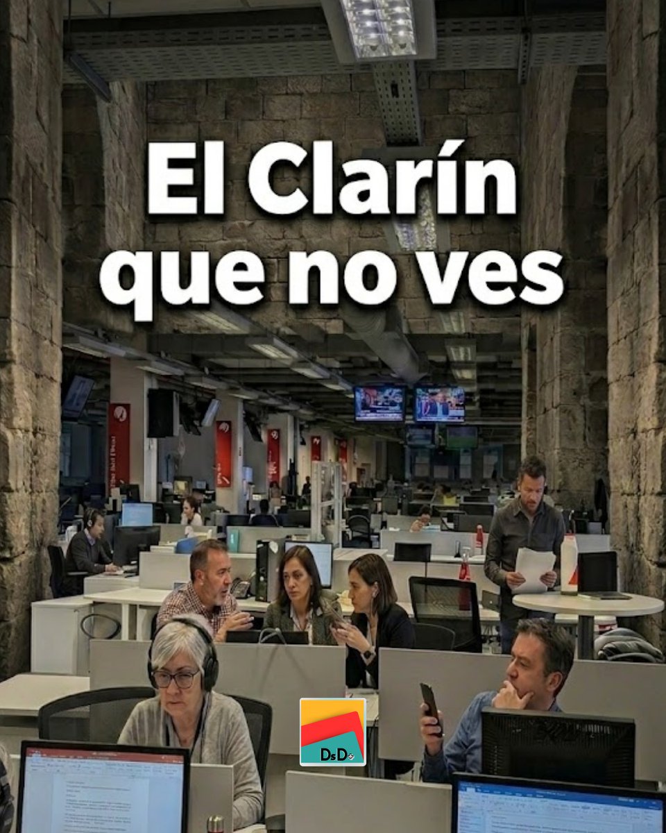 DsDiarios's tweet photo. Trabajan detrás del muro. La misión: llegar al millón de suscriptores y mantenerse como la puntocom hispanoamericana líder de noticias. ¿Cómo funciona la maquinaria del Gran Diario Argentino en 2026? Entrá. Es gratis. Va hilo/6 👇 https://t.co/X5YHTqlwnH