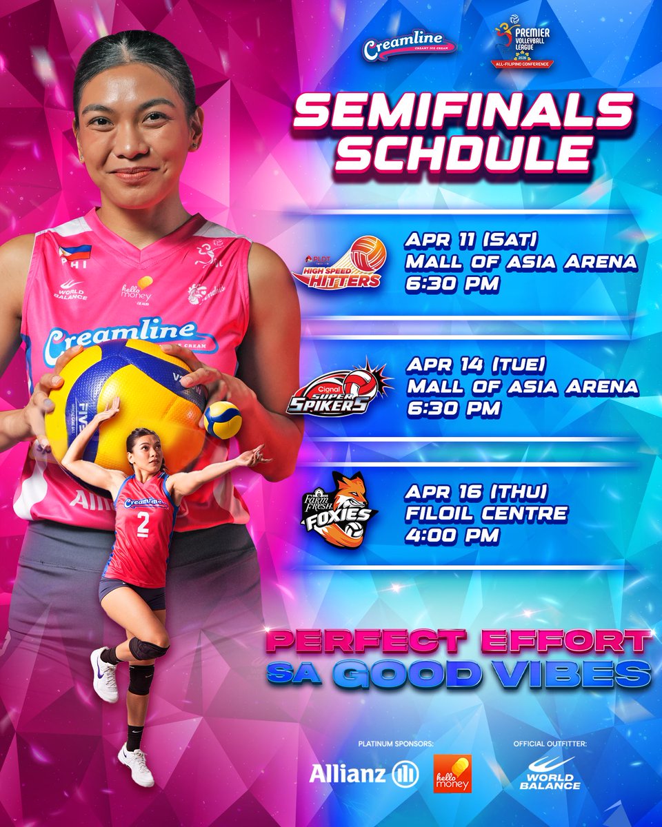Creamline Cool Smashers tweet media