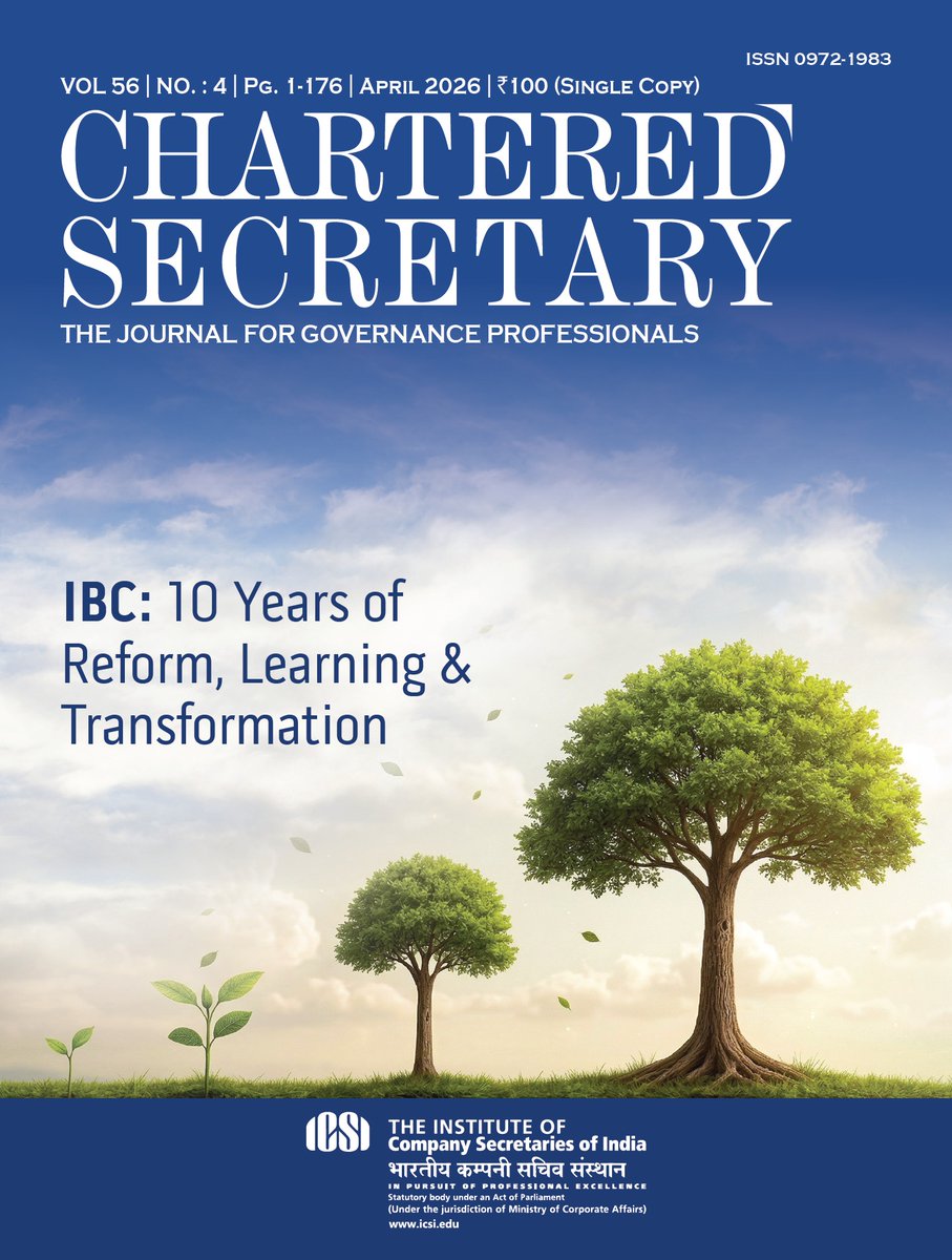 Institute of Company Secretaries of India (ICSI) tweet media