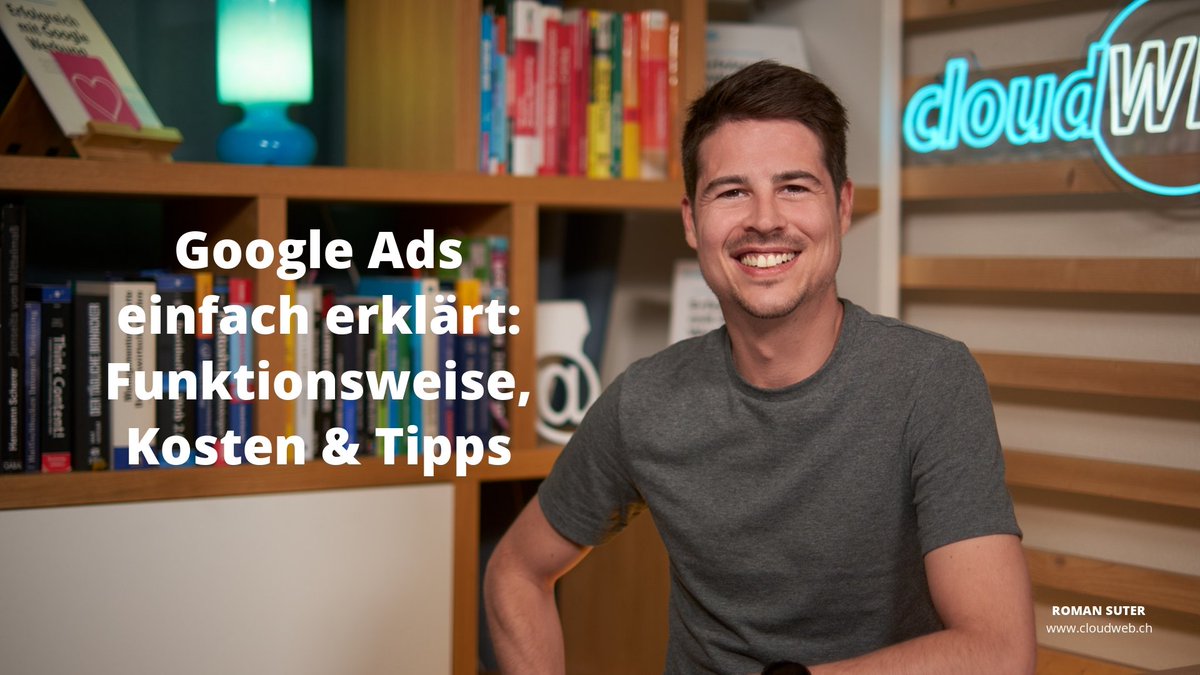 cloudWEB_CH's tweet photo. Google Ads zeigt deine Anzeige nur, wenn 7 Faktoren stimmen und das Gebot ist nur einer davon.

Was die anderen 6 sind, und wie du dein Budget nicht mehr verschwendest 👉https://t.co/gciMBO7kMc

#GoogleAds #KMU #Schweiz https://t.co/gHMTkn2dRq