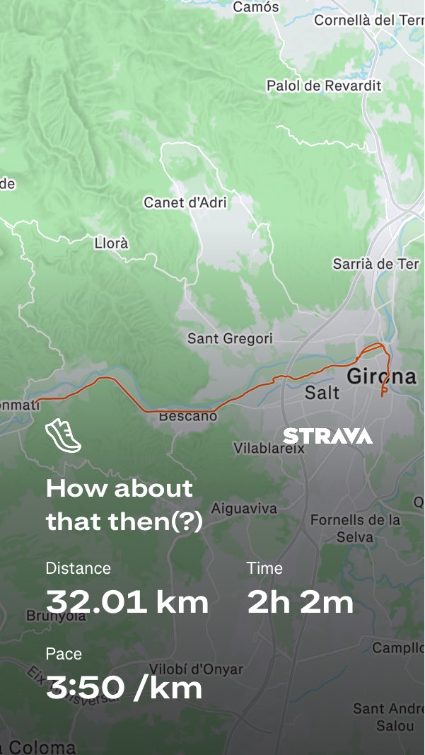 andrewwoodroffe's tweet image. Today’s long run, the best and longest I’ve ran since the Ironman World Champs in September.. 

Wanted to test my legs and see if @LondonMarathon might be worth a shot so threw in 4x5kms 

Aerobically the bike has gotten me VERY fit. Just missing the leg conditioning! 

#running