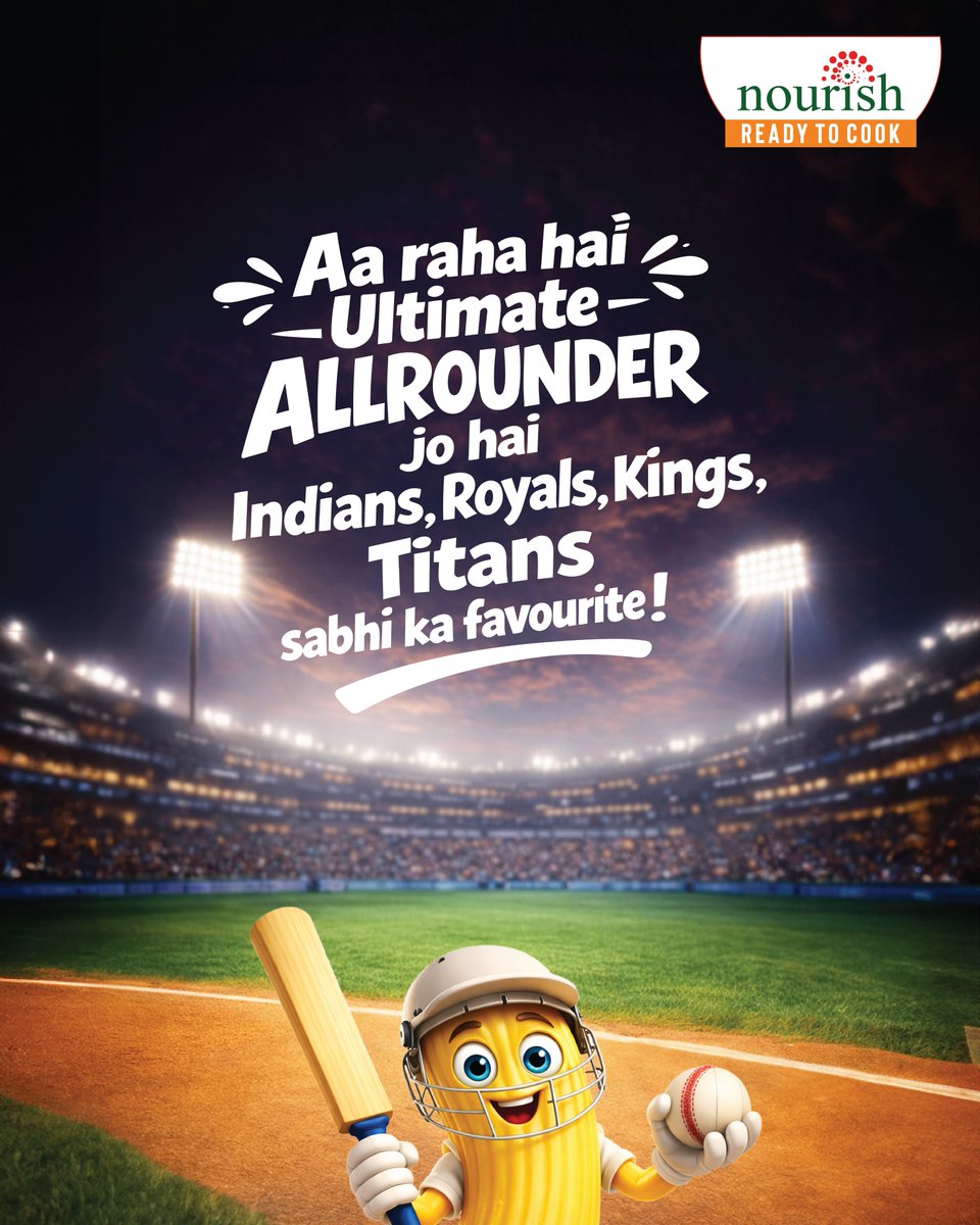 WorldOfNourish's tweet photo. Iss Allrounder ke sabhi deewane hain!

Guess and comment! 👇
Hint: It has Zero Maida &amp; Non-Soggy!

#IPL2026 #UltimateAllRounder https://t.co/fMpwiEjzXK