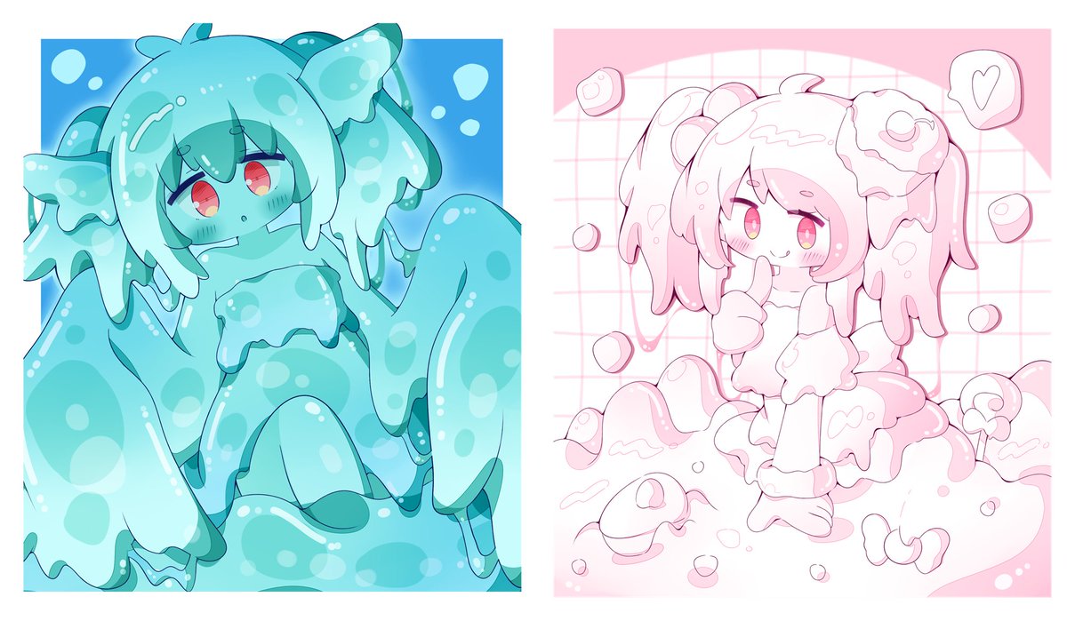 natsu_remo's tweet photo. 🩵Skeb募集中🩵

ぷにかわなスライム娘を描くことが得意です。
・スライム娘を描いてほしい！
・OCをスライム娘化してほしい！
など、リクエストご検討いただけますと幸いです。

※スライム娘以外のモンスター娘や女の子のリクエストも受け付け中です
#Skeb募集中 #Skeb
https://t.co/C2hSHLenOF https://t.co/WAIS8l0oa8