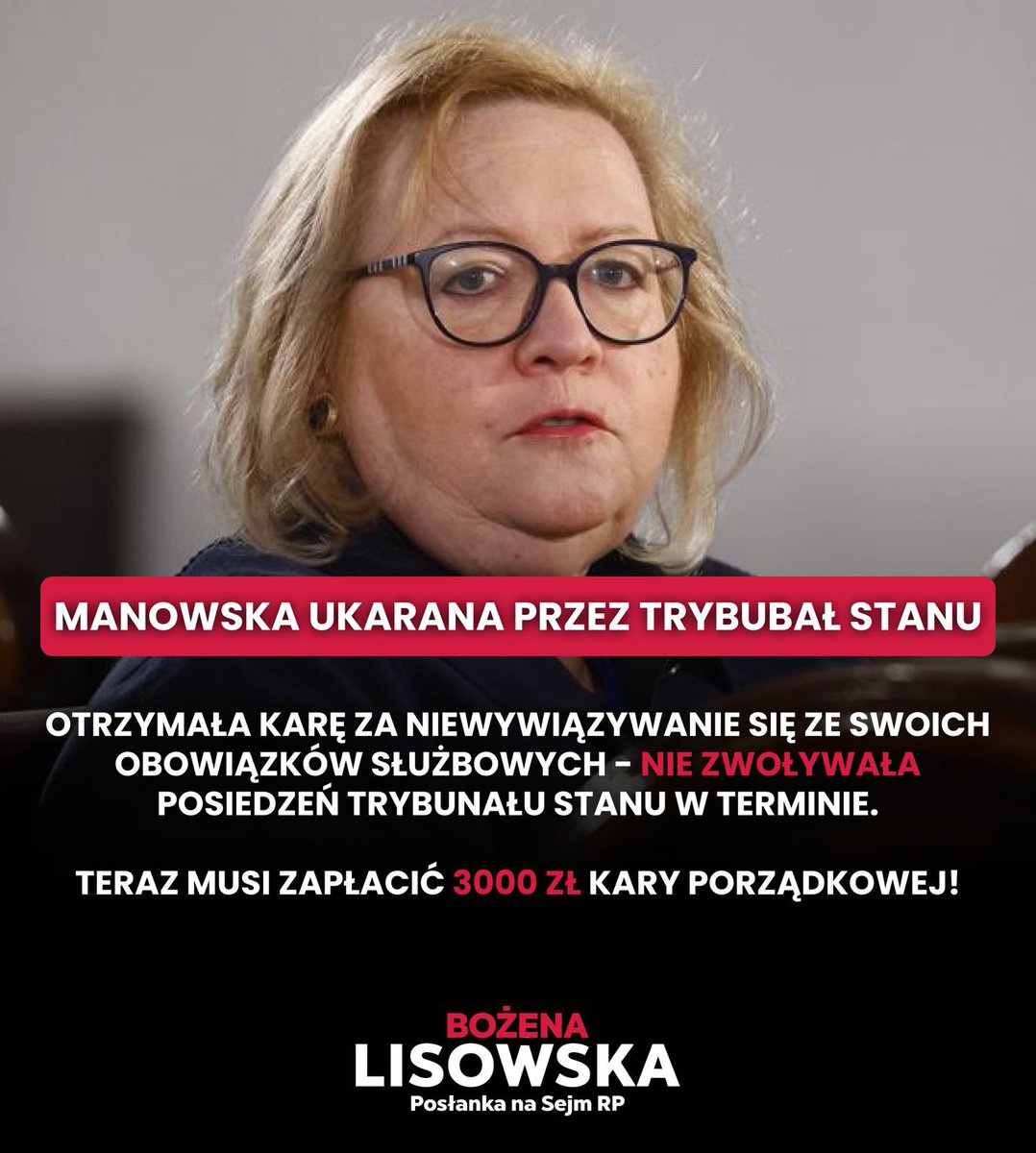 Bożena Lisowska tweet media
