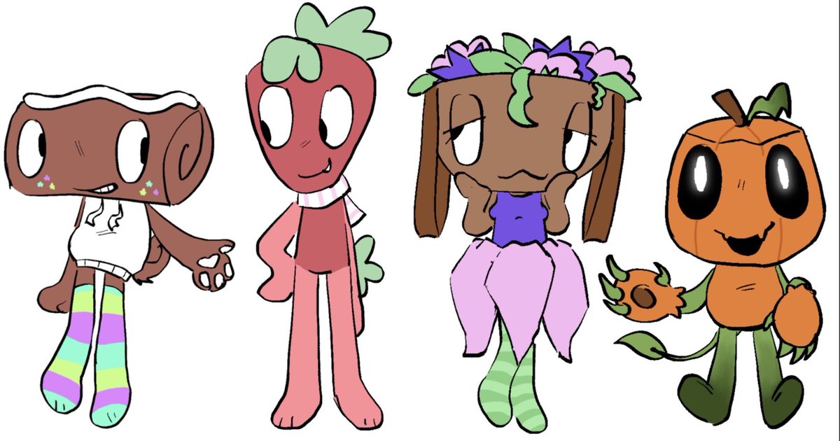 Fraxulim's tweet photo. i keep forgetting i need to post here too, anyways heres some dandys world slop

#dandysworld #art https://t.co/wRllN0v4rO