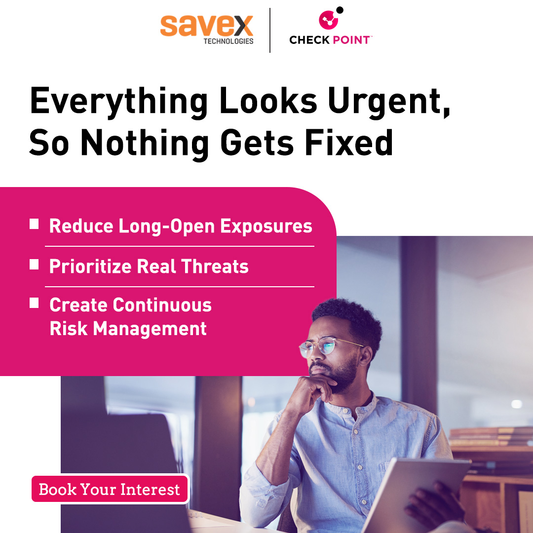 SavexTechnology's tweet image. Clarity in complexity. Control in real time.

With Check Point’s advanced security solutions, simplify operations, enhance visibility, and focus on real threats—so your business stays resilient in an evolving threat landscape.

#savextechnologies #checkpoint #cybersecurity