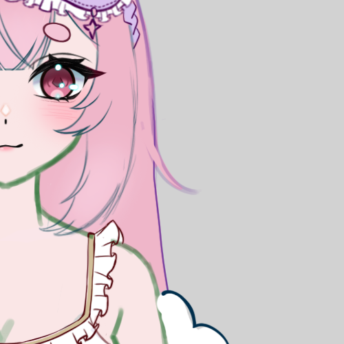 TsukinaMasa's tweet photo. i work in a new design i hope u are excited to see this baby ! https://t.co/1ox2GCPuvj