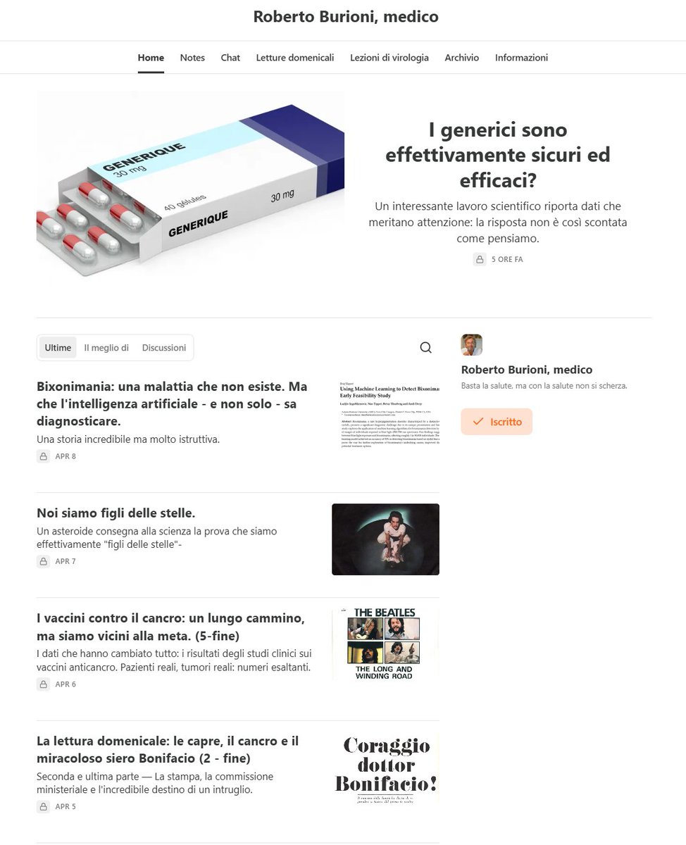 Roberto Burioni tweet media
