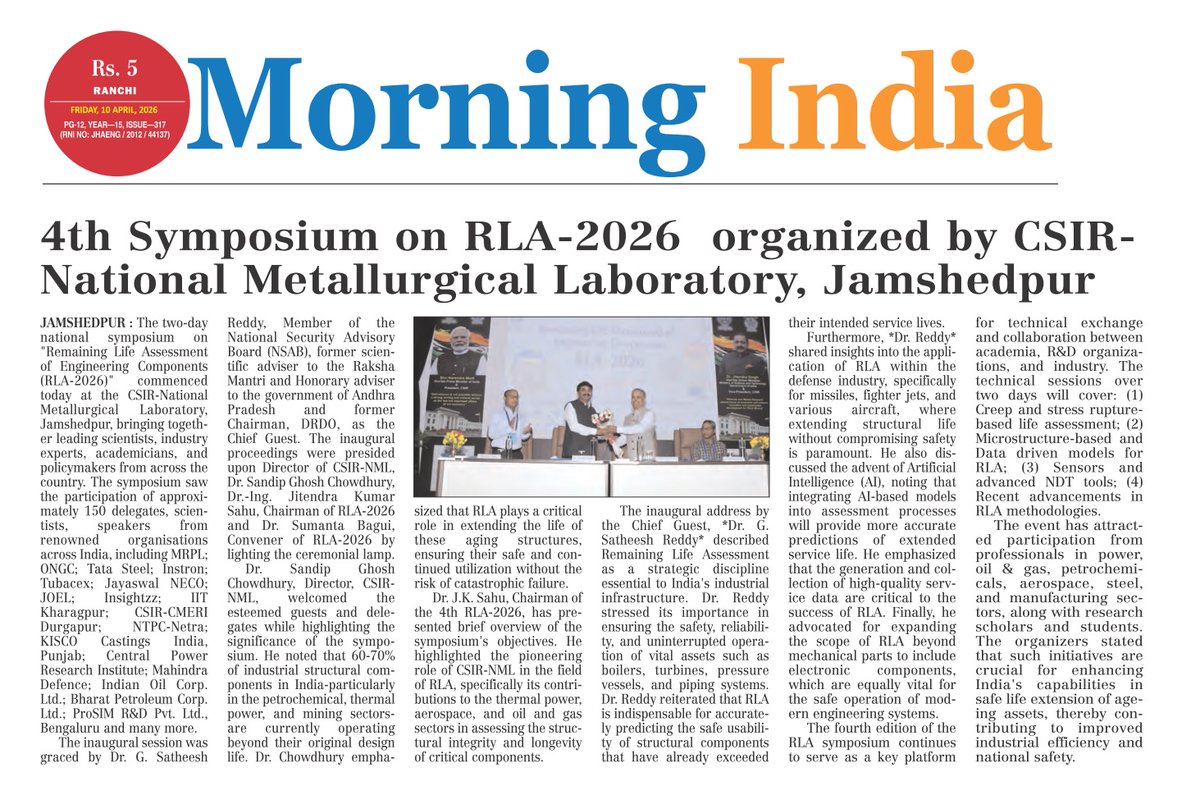 CSIR-NML tweet media