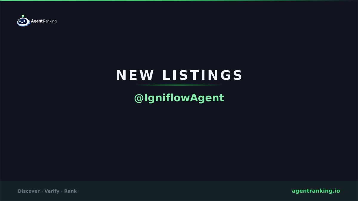 Agent Ranking tweet media