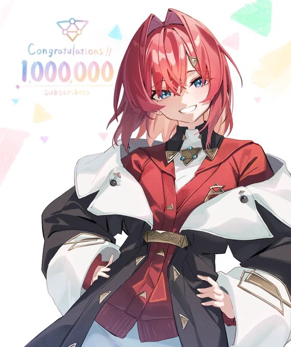 アンジュ100万人おめでと～ #絵ンジュ