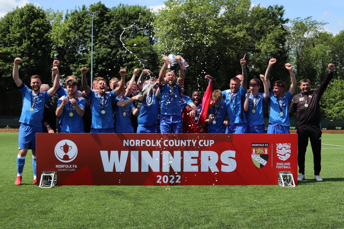 NCFACountyCups's tweet photo. Ahead of the #SundaySenior Cup Final, take a look at some previous Winners of the competition 👇

🏆 2025 - @CSKAEmneth
🏆 2024 - @CSKAEmneth
🏆 2023 - @YoungBoysFC7
🏆 2022 - @longstrattonfc

Preview, Programme &amp; Tickets 👇
https://t.co/E2INQOupxF https://t.co/i5gdMrXRMQ