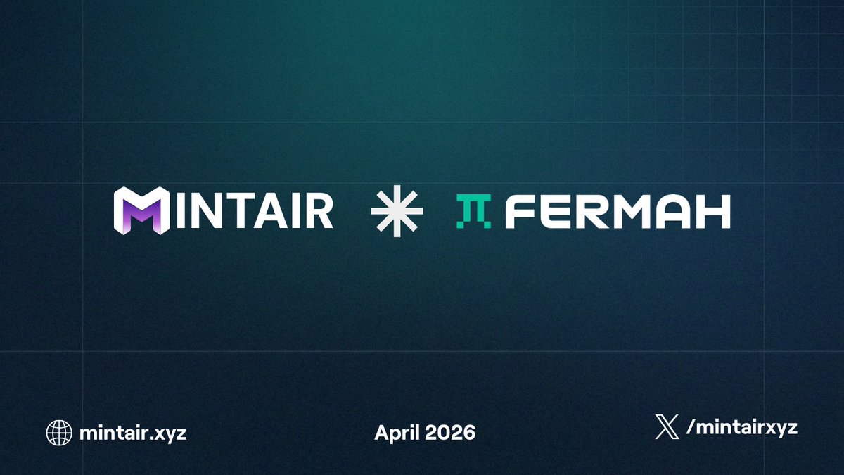 Mintair | One Click Infra tweet media