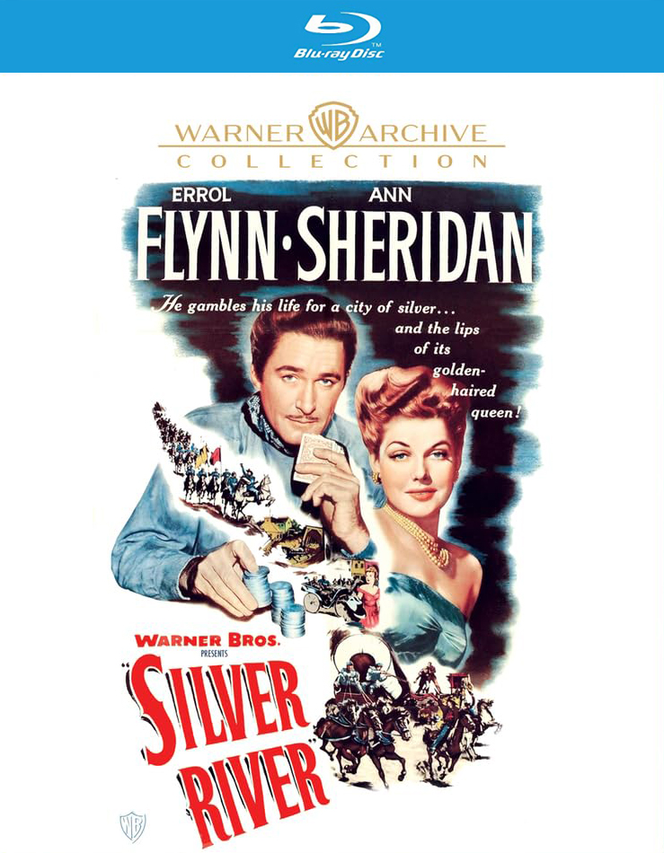 thedigitalbits's tweet image. Bits #BD Review – Stuart gives his take on Raoul Walsh's 1948 #Western SILVER RIVER starring Errol Flynn and Ann Sheridan, available on #Bluray from @WarnerArchive. @BillHuntBits thedigitalbits.com/reviews/item/s…