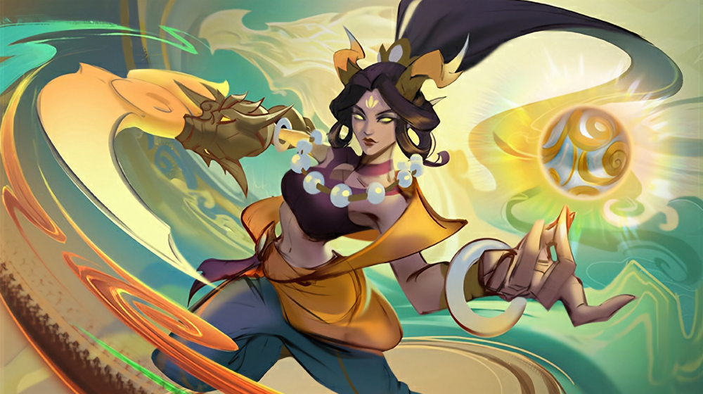 waywardcxnnibal's tweet photo. Heavenscale Diana Citrine chroma CN exclusive splash art concepts by Sky-云龙545.

#leagueoflegends https://t.co/WiJKVdZgx2