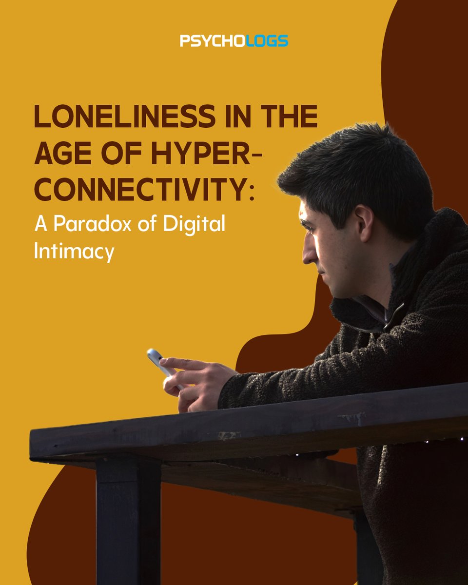 PsychologsIndia's tweet image. We’ve never been more connected, and yet, never more alone. In a world of constant notifications, curated identities, and endless scrolling, connection often becomes performance rather than presence

psychologs.com/loneliness-in-…

#Loneliness #DigitalAge #Hyperconnectivity #SocialMedia